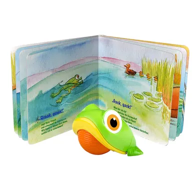 Kinderbücher, Voggenreiter, Mehrfarbig – Besonderheit: mit Frosch-Roller