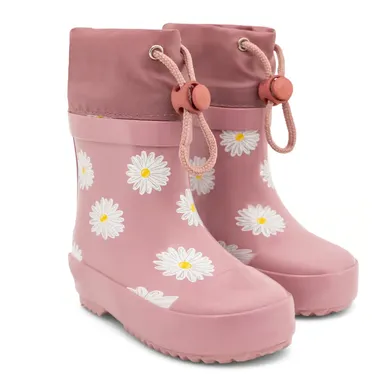 Gummistiefel, Playshoes, Pink – Besonderheit: Reflektoren für mehr Sicherheit