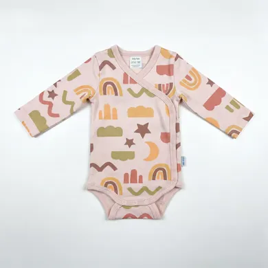Wickelbodys, LITTLE ONE, Pink – Besonderheit: aus 95% Baumwolle