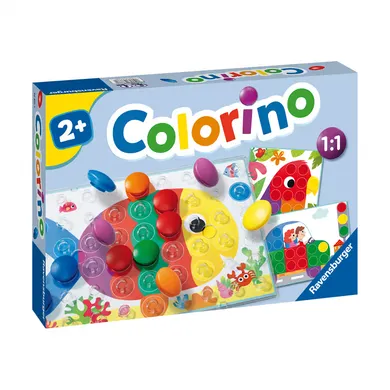 Steckspielzeug, Ravensburger, Mehrfarbig – Besonderheit: Steckspiel zum Farbenlernen
