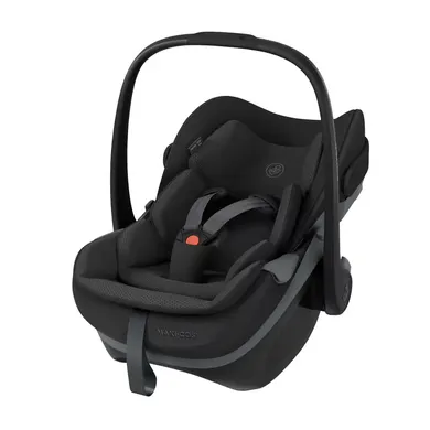 Babyschalen 0-13 kg, Gruppe 0+, MAXI-COSI Premium, Schwarz – Besonderheit: in Kombination mit der Family Fix Slide Pro Easy in, easy out mit SLIDETECH®2
