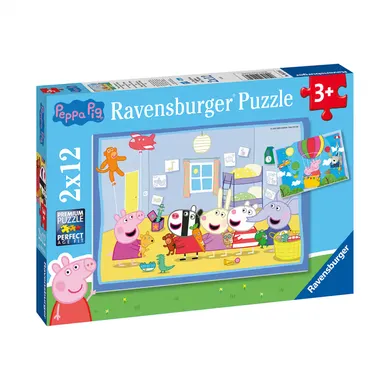 Puzzle, Ravensburger, Mehrfarbig – Besonderheit: 2 x 12 Teile Puzzle