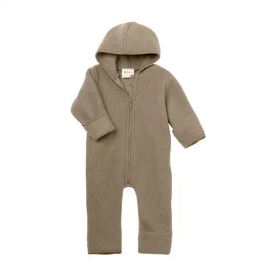 Overalls, ENGEL, Beige – Besonderheit: 100% Bio-Merinoschurwolle