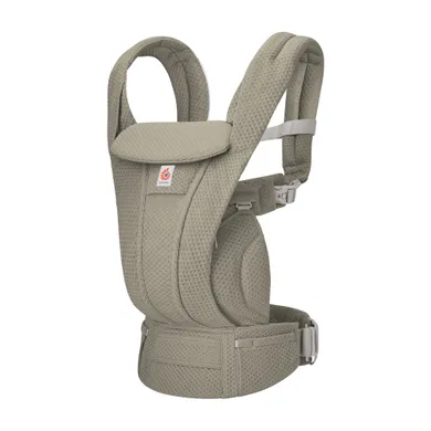 Fullbuckle Tragen, ERGObaby, Grün – Besonderheit: 4 ergonomische Tragepositionen (nach innen, nach außen, auf dem Rücken, auf der Hüfte) mit Lendenwirbelstütze zur Entlastung des Trägers