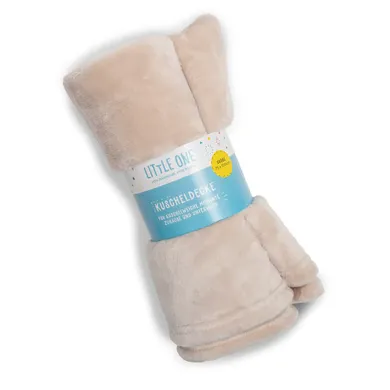 Kuscheldecken, LITTLE ONE, Beige – Besonderheit: kuschel weicher Mikrofaserstoff