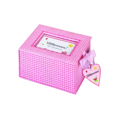 Babyalben, COPPENRATH, Pink – Besonderheit: zum Aufbewahren liebster Dinge