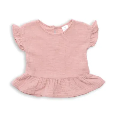 Kurzarmshirts, LITTLE ONE, Pink – Besonderheit: aus 100% Baumwolle