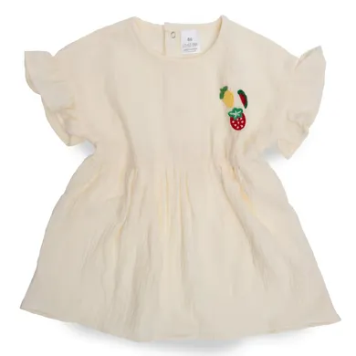 Kurzarmshirts, LITTLE ONE, Beige – Besonderheit: aus 100% Baumwolle