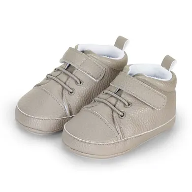Krabbelschuhe, Sterntaler, Grau – Besonderheit: sicherer Halt dank rutschfester Sohle