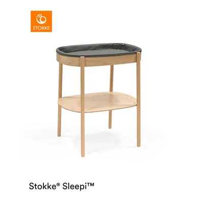 Wickeltische, STOKKE, Weiß – Besonderheit: ideale Höhe zum Wickeln des Babys