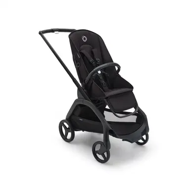 Sportwagen, bugaboo, Schwarz – Besonderheit: Gestell mit Sitz - ohne Sonnendach