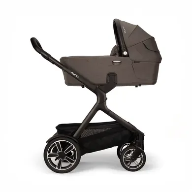 Kombi-Kinderwagen, nuna, Grau – Besonderheit: Set bestehend aus Sportwagen und faltbarer Wanne