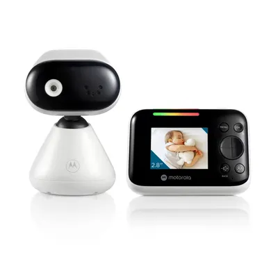 Video Babyphone, motorola, Schwarz – Besonderheit: 2,8 Zoll Farbdisplay