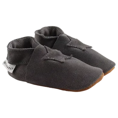 Krabbelschuhe, EN FANT, Grau – Besonderheit: hoher Tragekomfort