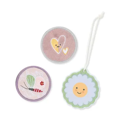 Kinderrucksäcke, KAPTEN & SON, Pink – Besonderheit: Zubehör im praktischen 3er-Pack für die KAPTEN & SON Kinderrucksäcke