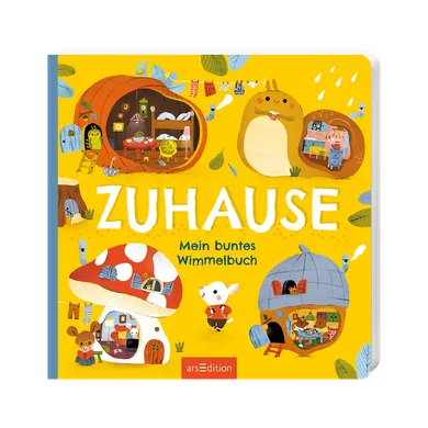 Kinderbücher, arsEdition, Gelb – Besonderheit: mit detailreichen Wimmelbildern aus dem Tierreich
