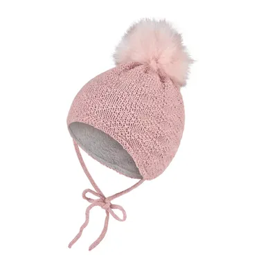 Strickmützen, Sterntaler – Besonderheit: Kunstpelz-Pompon