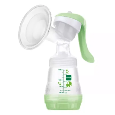 MAM, Grün – Besonderheit: ergonomischer Griff für ein müheloses Abpumpen