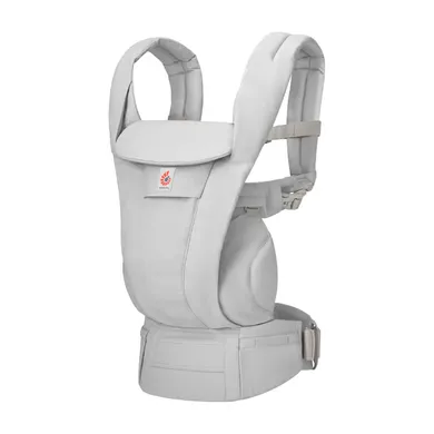 Fullbuckle Tragen, ERGObaby, Grau – Besonderheit: 4 ergonomische Tragepositionen (nach innen, nach außen, auf dem Rücken, auf der Hüfte) mit Lendenwirbelstütze zur Entlastung des Trägers