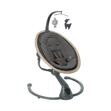 Wippen, MAXI-COSI, Grau – Besonderheit: um 360° drehbarer Sitz