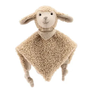 Schmusetücher, Sterntaler, Beige – Besonderheit: niedliches Schaf-Design mit weichem Stoff