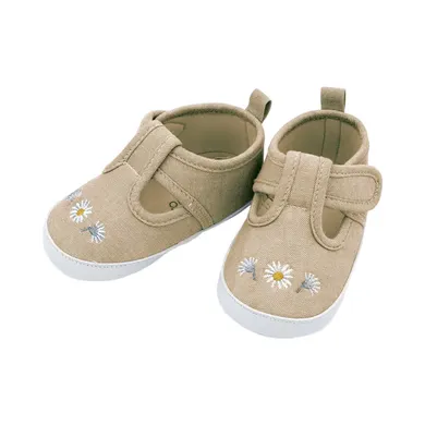 Babyschuhe, MaxiMo, Grün – Besonderheit: aus 70% Baumwolle