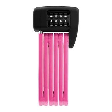 Fahrradfahren mit Kind, ABUS, Pink – Besonderheit: individuell einstellbarer Symbol-Code