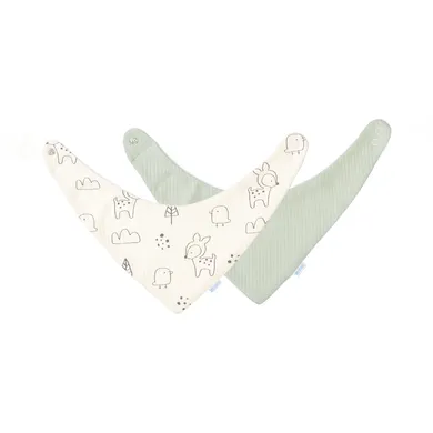 Dreieckstücher & Halstücher, LITTLE ONE, Beige – Besonderheit: Set bestehend aus zwei Tüchern