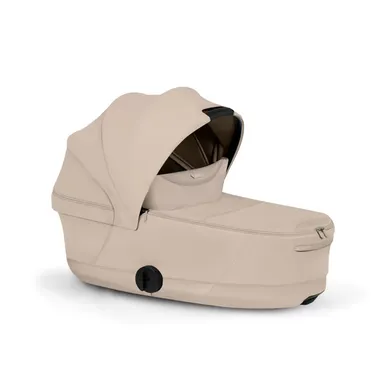 Tragewannen, cybex PLATINUM, Beige – Besonderheit: atmungsaktive Schaumstoffmatratze sorgt zusammen mit den Panorama- und Himmelsfenstern für erstklassigen Komfort und optimale Belüftung