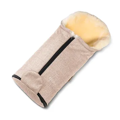 Fußsäcke, fellhof, Beige – Besonderheit: Innenmaterial aus 100 % Merino-Lammfell