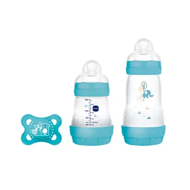 Babyfläschchen, MAM, Orange – Besonderheit: für Muttermilch, Pre-Nahrung, Tee & Wasser