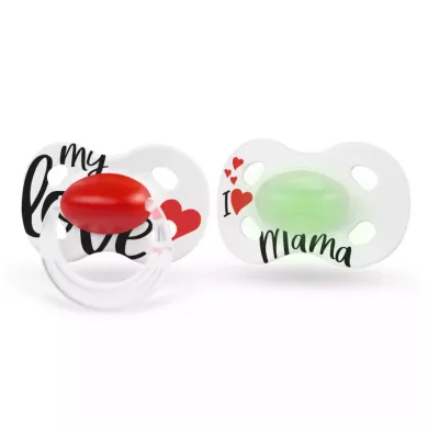 medela baby, Weiß – Besonderheit: 2er Pack: Original und Leuchtschnuller