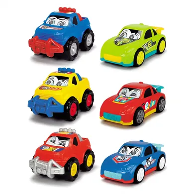 Spielzeugautos, DICKIE TOYS, Mehrfarbig – Besonderheit: Spielzeugauto mit Freilauf – für Babys ab 12 Monate