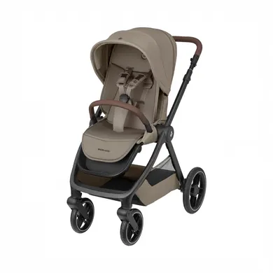 Kombi-Kinderwagen, MAXI-COSI Premium, Beige – Besonderheit: mit Babywanne und Sportsitz
