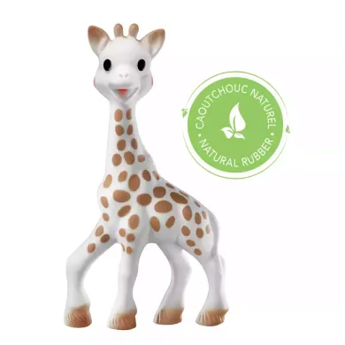 Rasseln & Greiflinge, SOPHIE GIRAFE, Weiß – Besonderheit: absolut unbedenkliches Material