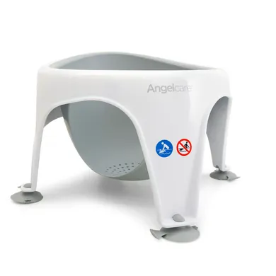 Badesitze, Angelcare, Grau – Besonderheit: aus Soft-Touch-Material
