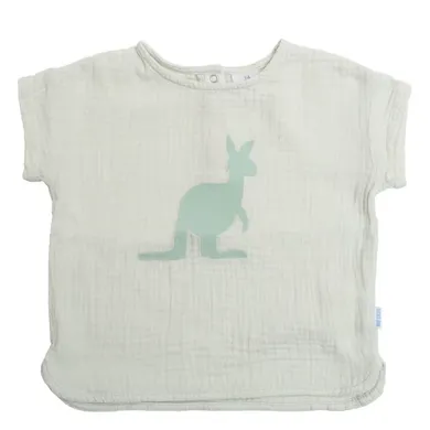 Kurzarmshirts, LITTLE ONE, Grün – Besonderheit: aus 100% Baumwolle