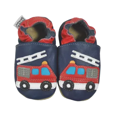 Krabbelschuhe, HOBEA, Blau – Besonderheit: federleicht, gute Passform
