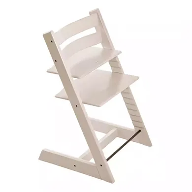 Treppenhochstühle, STOKKE, Weiß – Besonderheit: aus europäischem Buchenholz