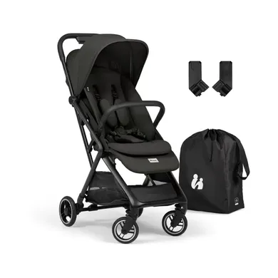 Reisebuggys, hauck, Schwarz – Besonderheit: perfekt für Zug und Flugzeug, ab Geburt bis ca. 22 kg