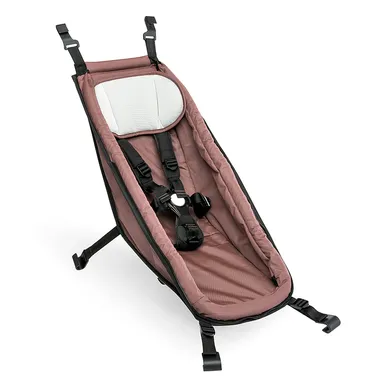 Fahrradanhänger Hängematten, Croozer, Rot – Besonderheit: für Croozer Kid Ein- und Zweisitzer Modelle ab 2014 (Kid Vaaya / Kid Keeke / Kid / Kid Plus)