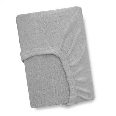 Spannbettlaken, LITTLE ONE, Grau – Besonderheit: trocknergeeignet