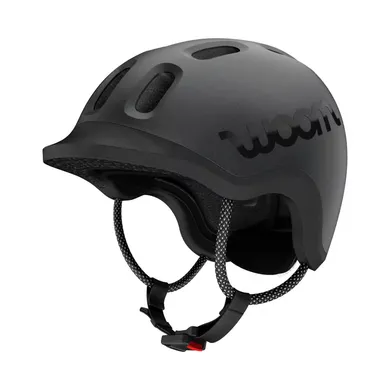 Fahrradhelme, Woom, Schwarz – Besonderheit: innenliegendes Verstellsystem