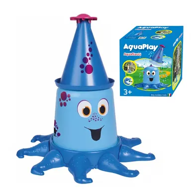 Wasserspielzeug, AquaPlay, Blau – Besonderheit: mit rotierendem Wasserhut
