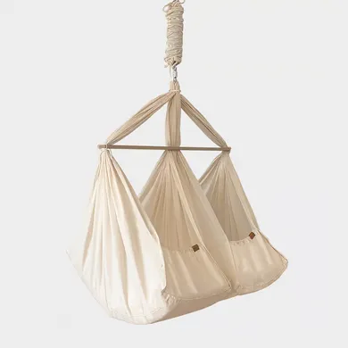 Stubenwagen & Wiegen, MEMBANTU, Beige – Besonderheit: 100% Baumwolle