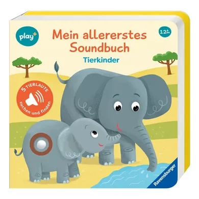 Kinderbücher, Ravensburger, Mehrfarbig – Besonderheit: 5 süße Geräusche aus Ozean, Dschungel und von der Weide