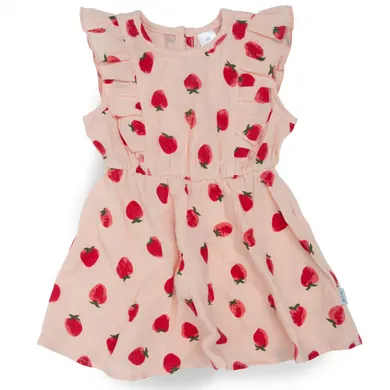 Kleider, LITTLE ONE, Pink – Besonderheit: aus 100% Baumwolle