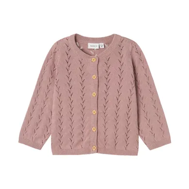 Sweat-, Fleece- & Strickjacken, name it, Pink – Besonderheit: aus 100% Bio-Baumwolle
