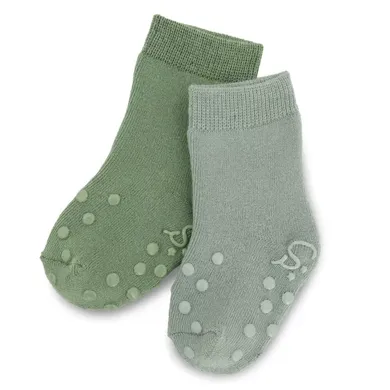 Socken & Strumpfhosen, Sterntaler, Grün – Besonderheit: Anti-Rutsch-Noppen auf Spann und Sohle
