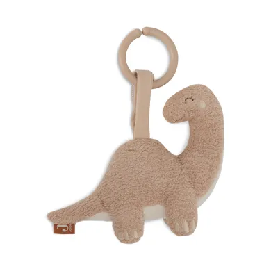 Kinderwagen Spielzeug, jollein, Braun – Besonderheit: tolle Dino-Figur